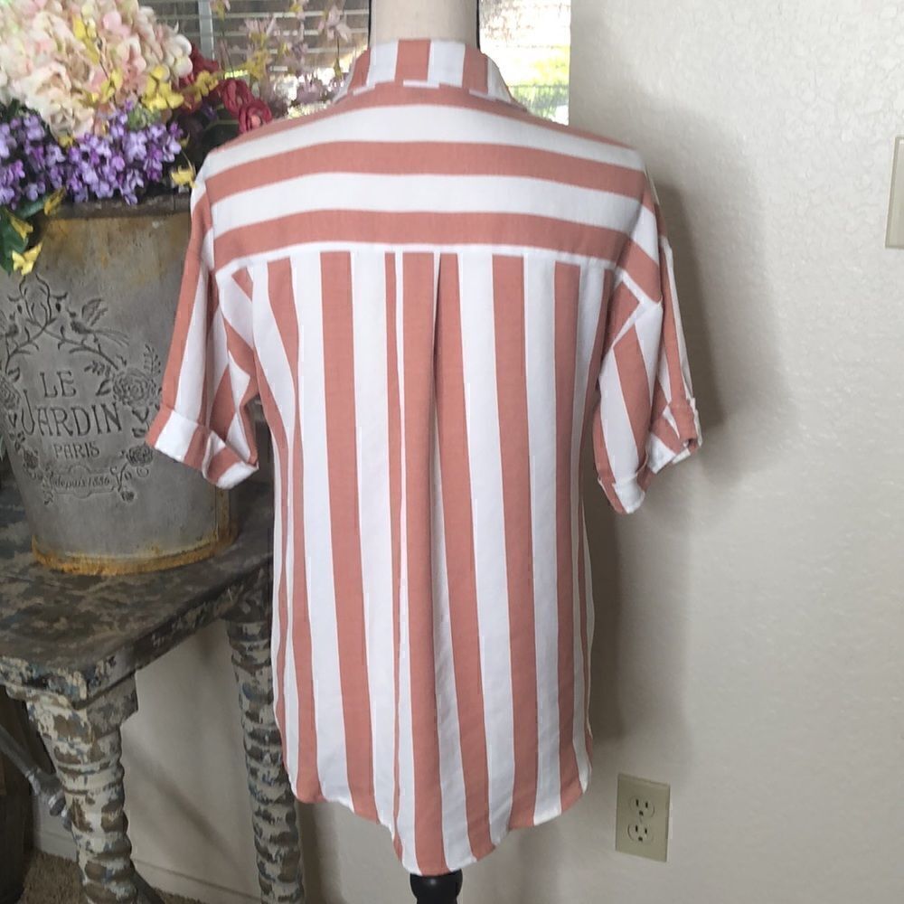 Roolee Light Rust and Ivory Normcore Top - Picture 4 of 12